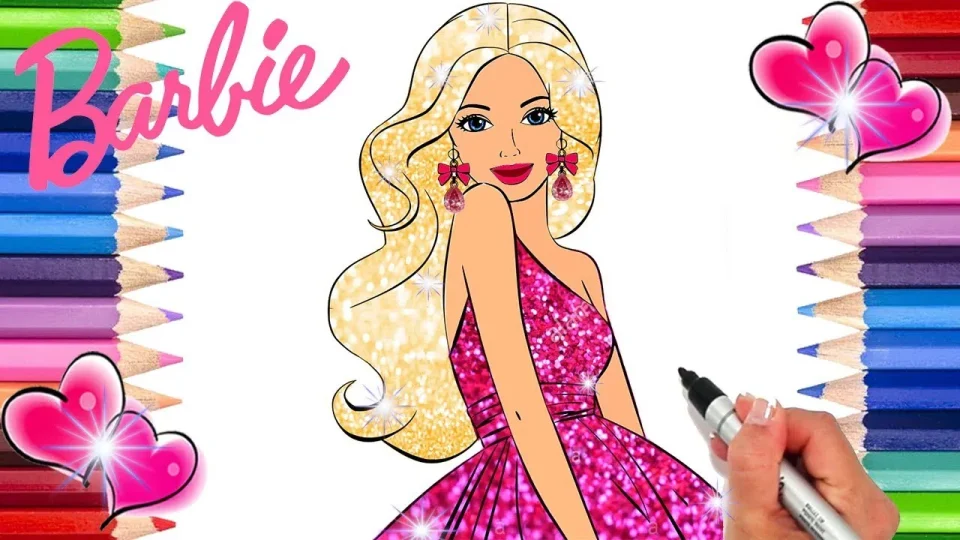 Fashion Barbie Coloring Pages