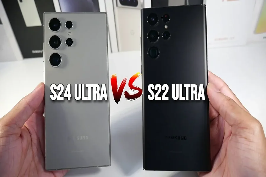 Galaxy S22 Ultra vs S24 Ultra